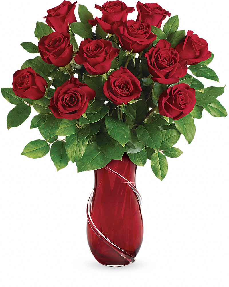 Teleflora's Wrapped In Roses Bouquet