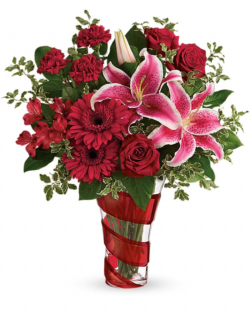 Teleflora's Swirling Desire Bouquet
