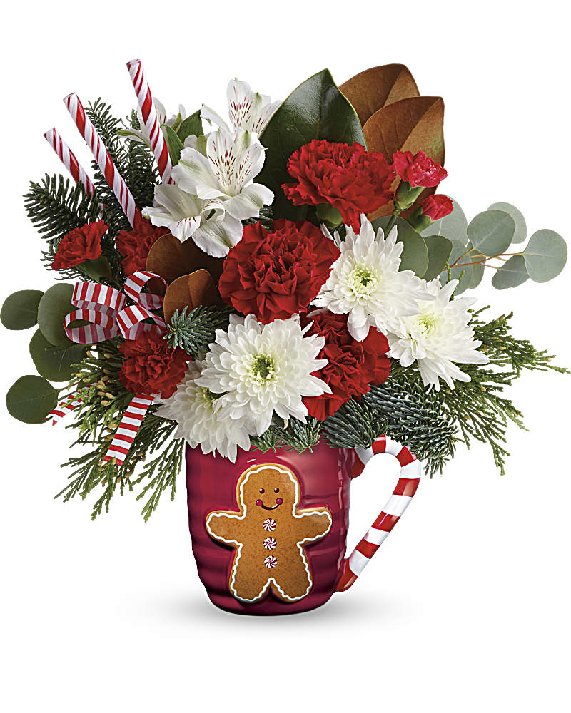 Send A Hug® Gingerbread Greetings Bouquet