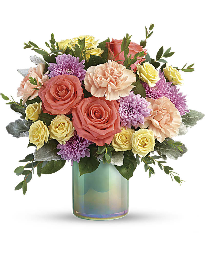 Teleflora's Pastel Shimmer Bouquet
