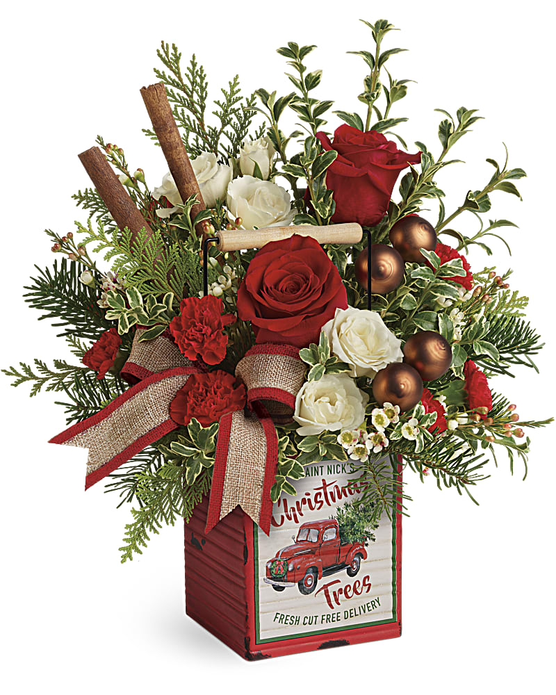 Teleflora's Quaint Christmas Bouquet