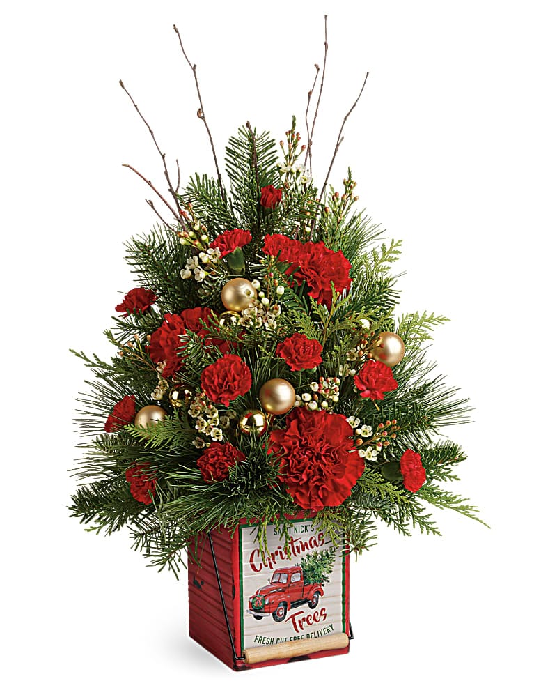 Teleflora's Vintage Greetings Tree