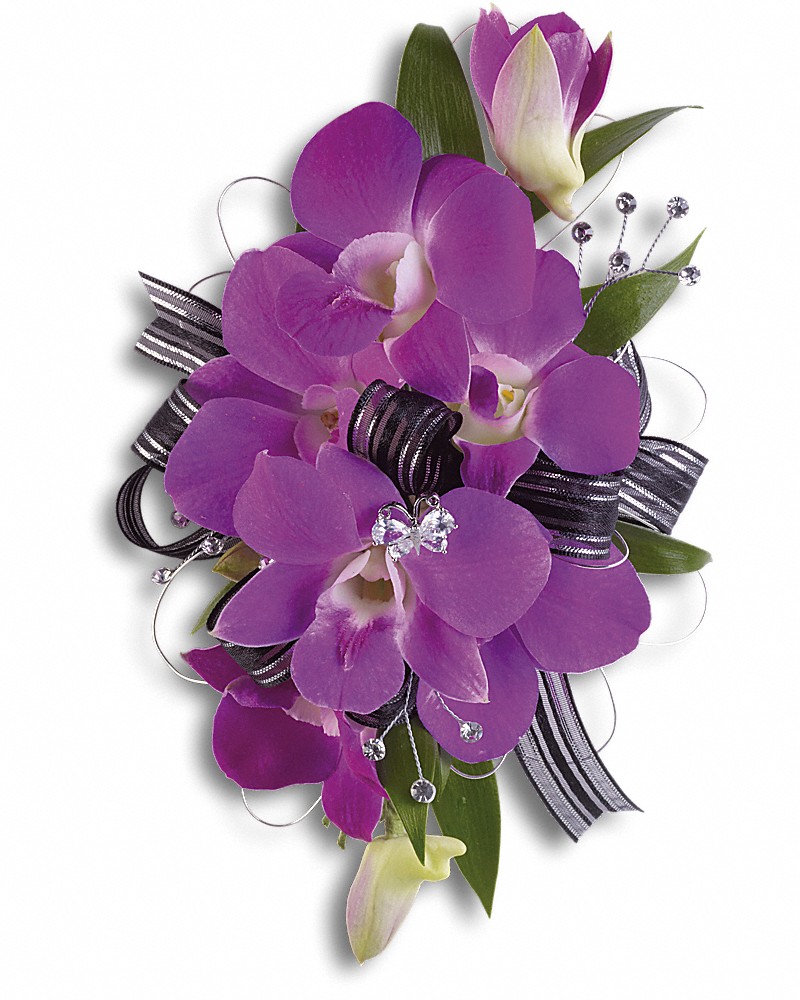 Purple Promise Wristlet Corsage