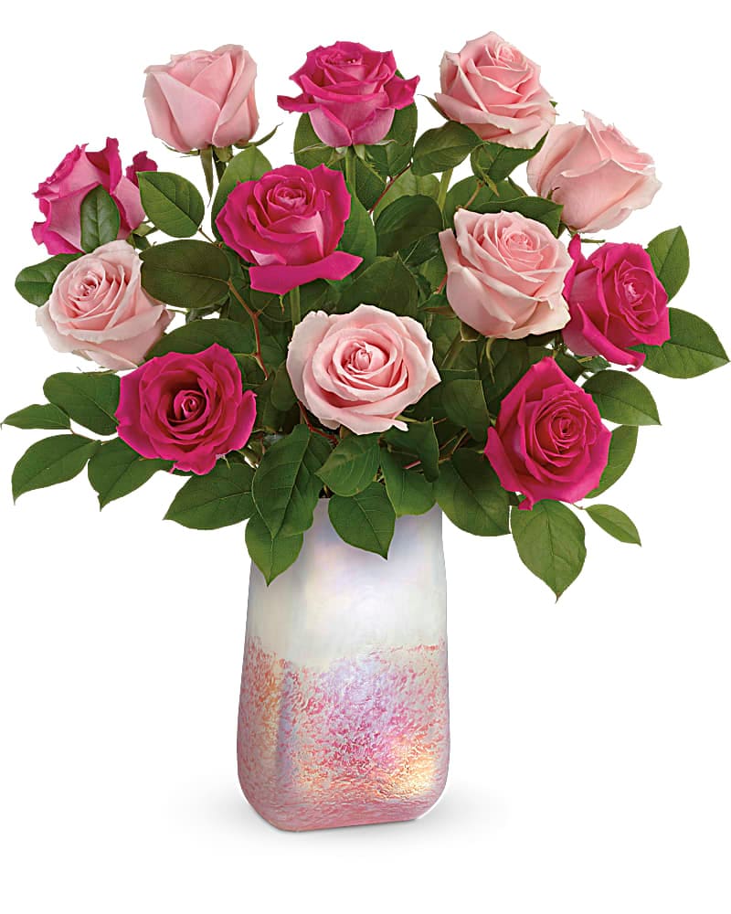 Teleflora's Rose Quartz Kisses Bouquet