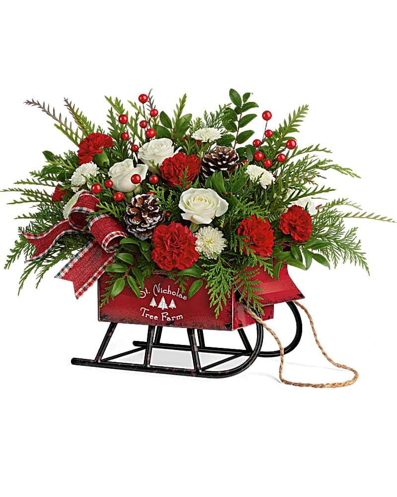 Teleflora's Sleigh Bells Bouquet