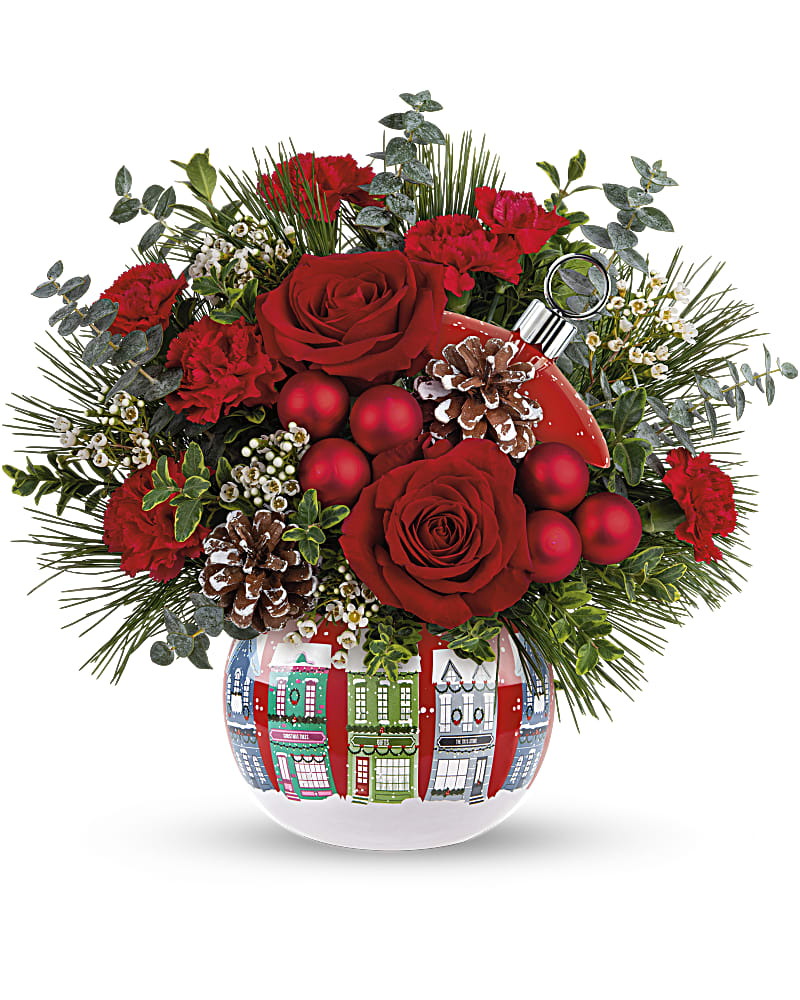 Teleflora's Snowy Village Bouquet
