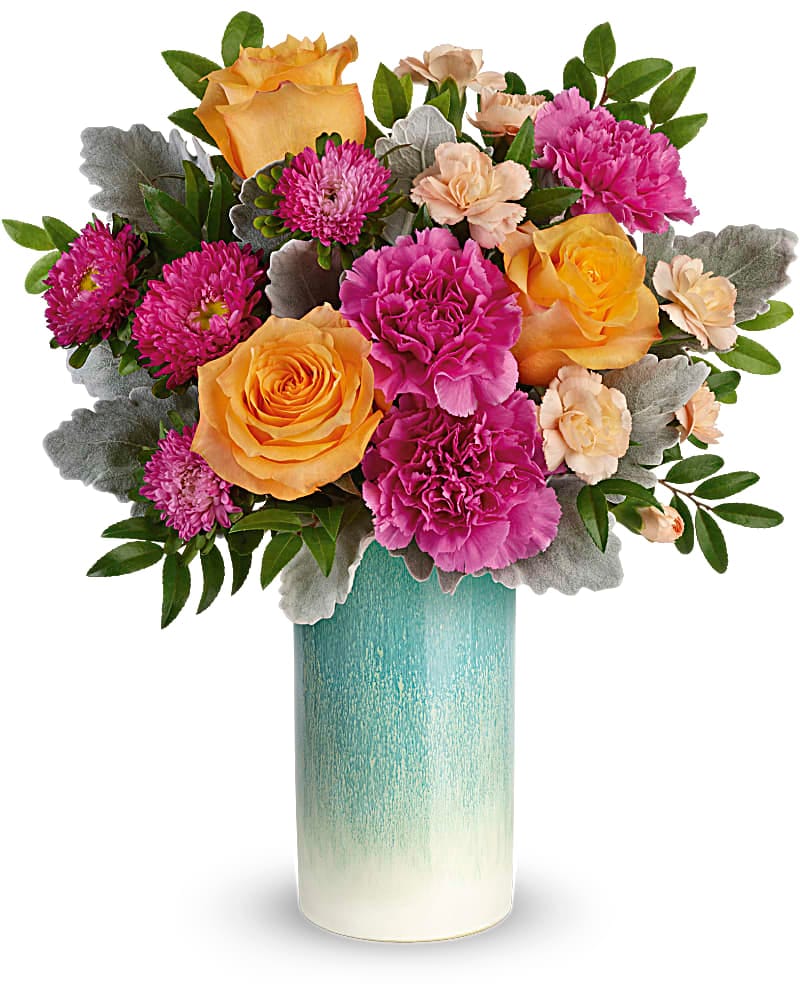 Teleflora's Aqua Allure Bouquet