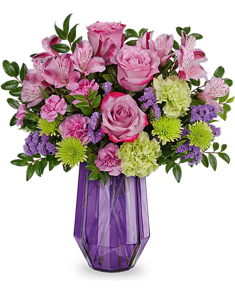 Teleflora's Geometric Rose Bouquet