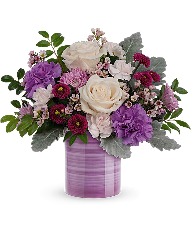 Teleflora's Serene Swirl Bouquet