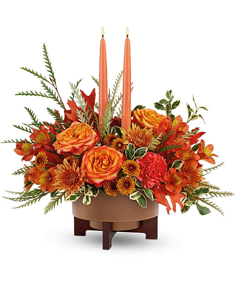Teleflora's Fall Harvest Centerpiece