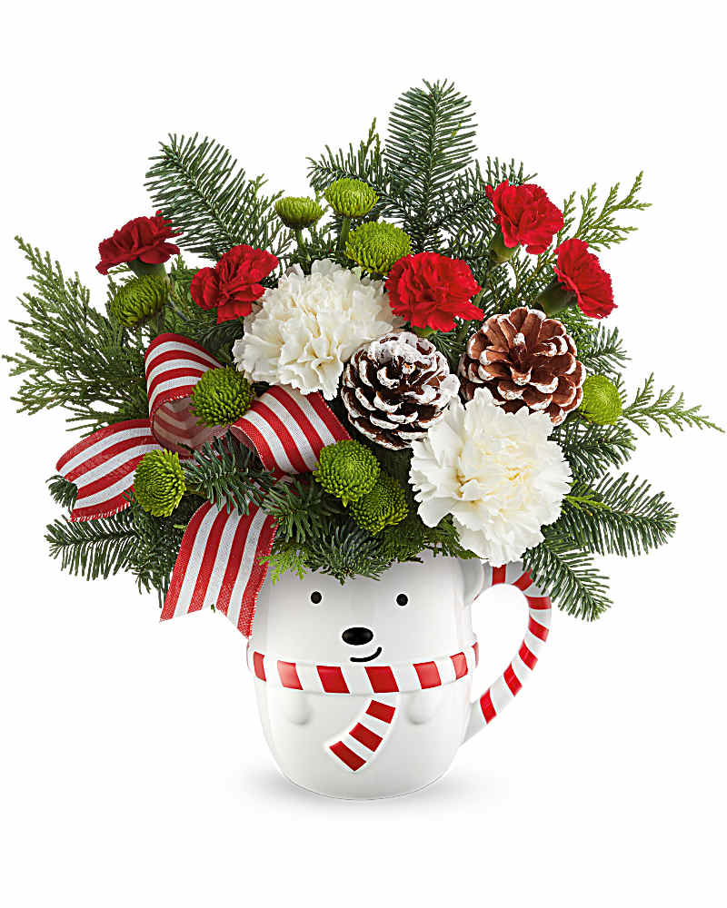 Teleflora's Send A Hug Bear Hugs Wishes Bouquet