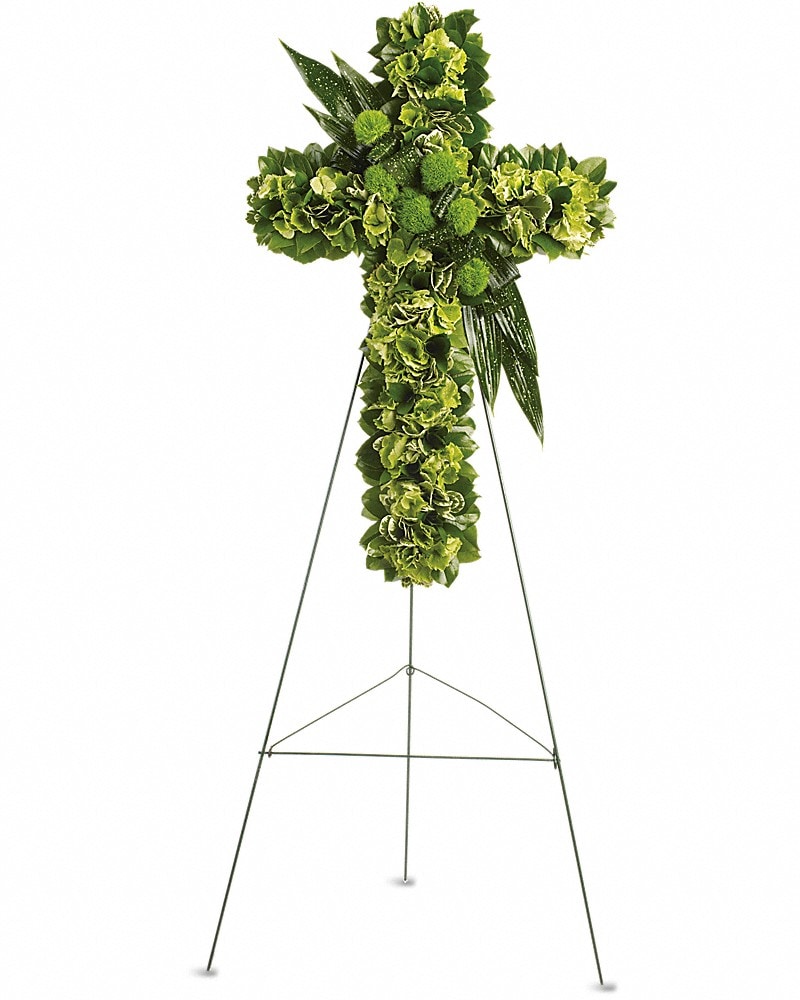 Garden Cross Specialty Arrangement