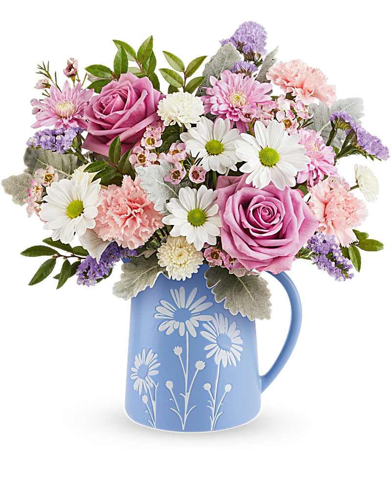 Teleflora's Pastel Meadow Bouquet