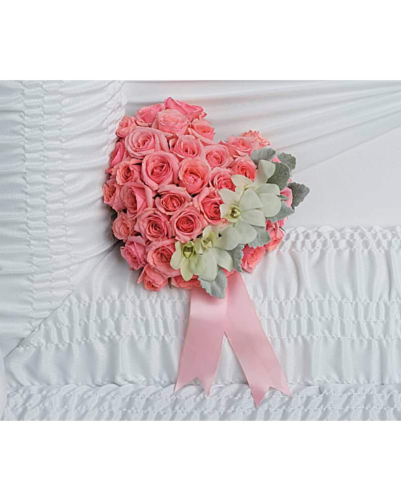 Divine Serenity Casket Insert Sympathy Arrangement