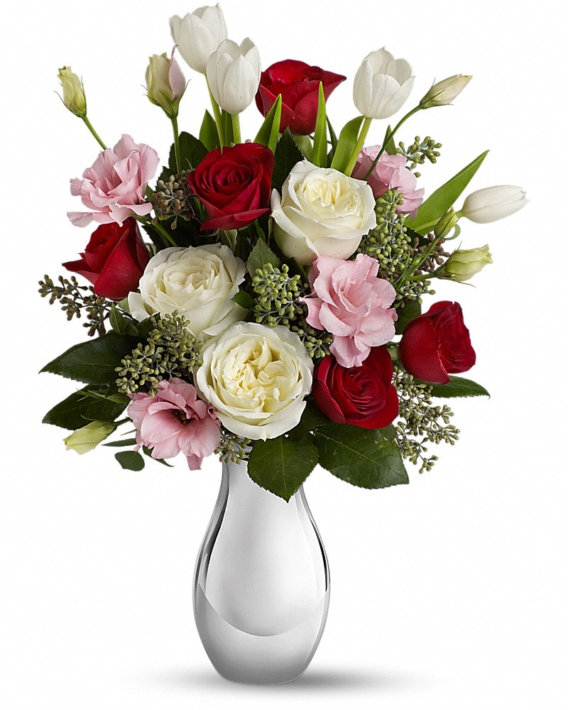 Teleflora's Love Forever Bouquet With Red Roses