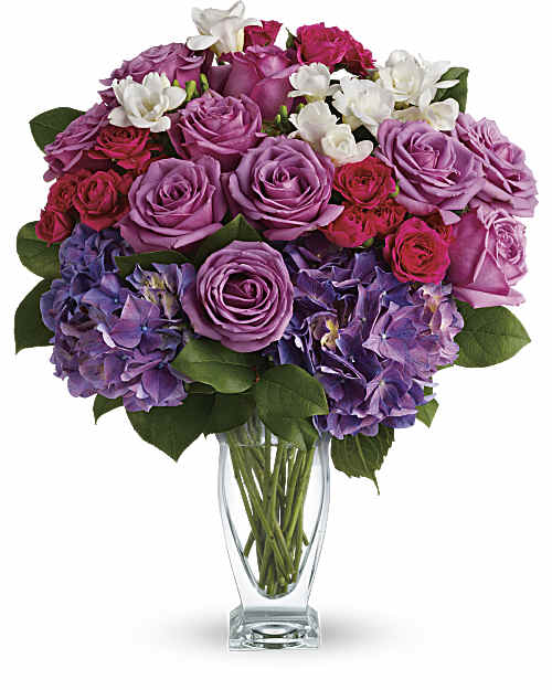 Teleflora's Rhapsody in Purple