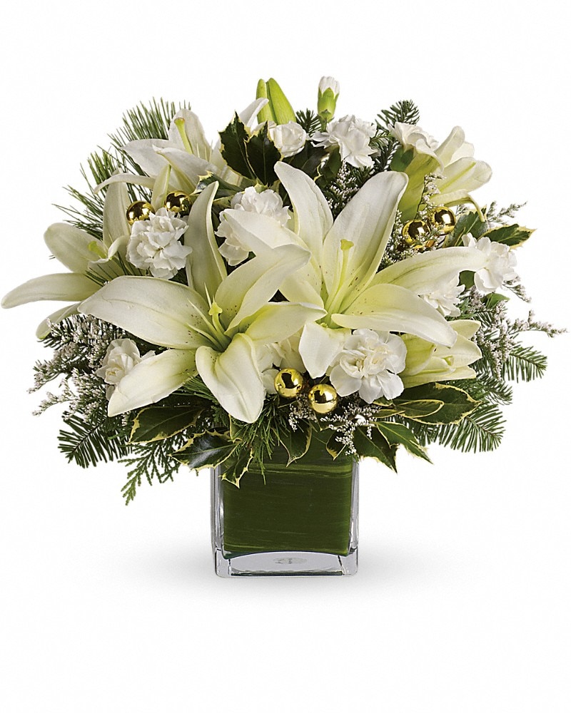 Holiday Happiness Flower Arrangement