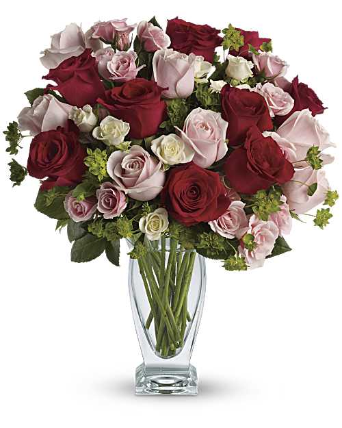Cupid's Creation with Red Roses by Teleflora