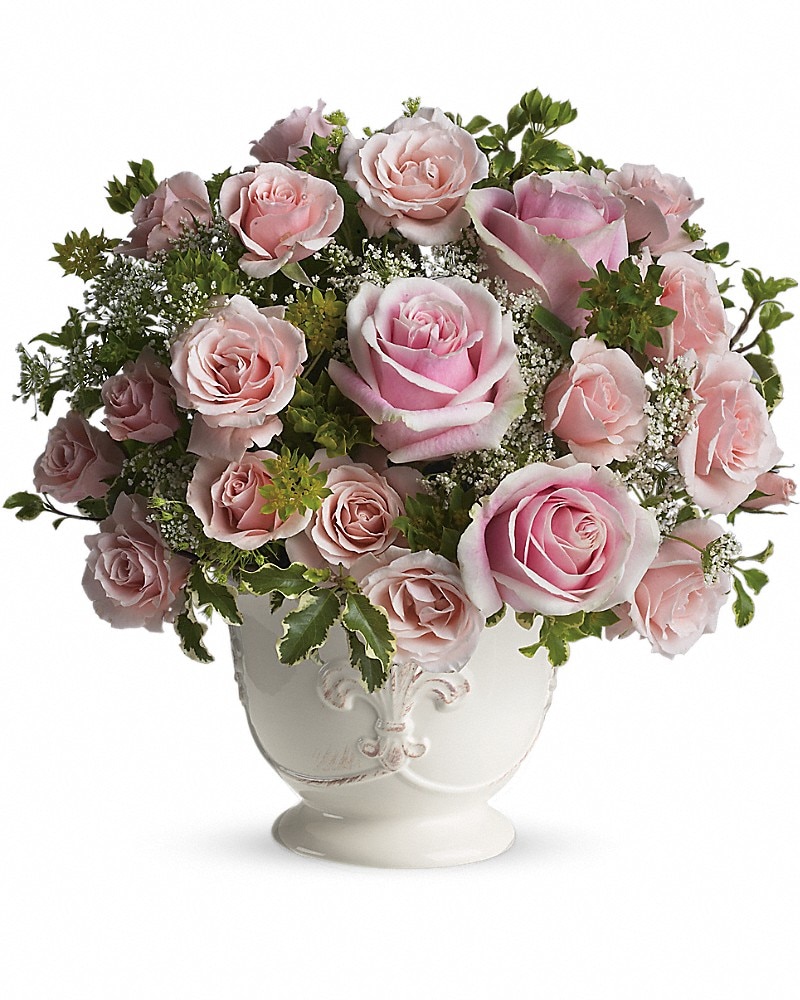Teleflora's Parisian Pinks With Roses