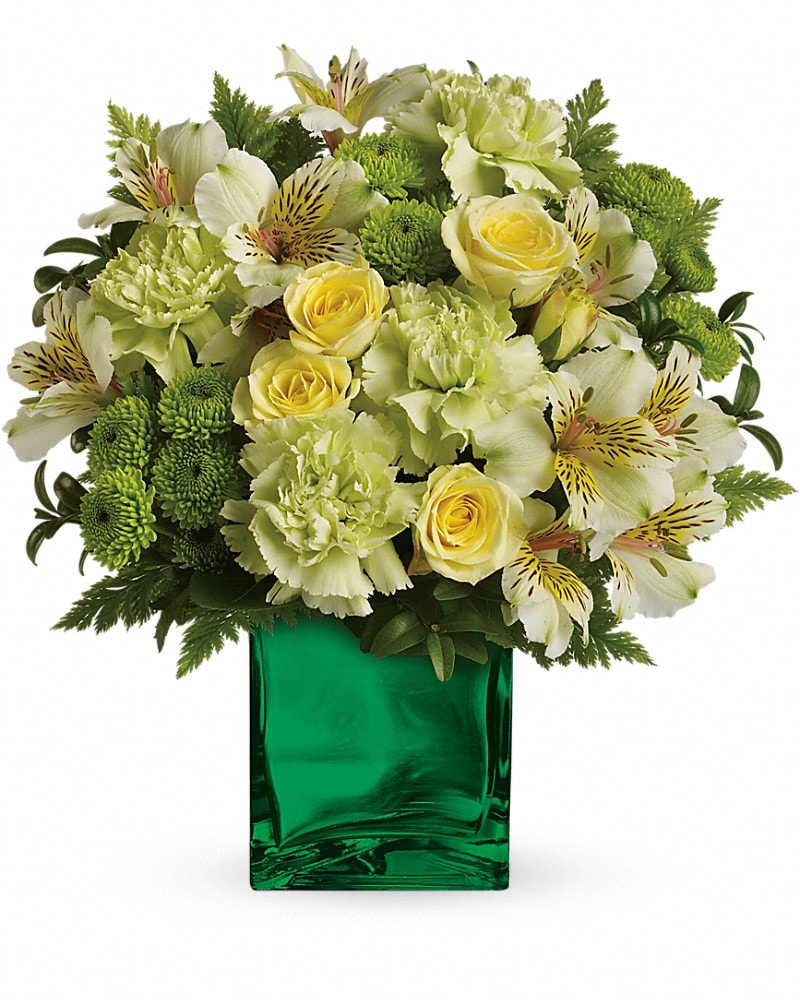 Teleflora's Emerald Elegance Bouquet