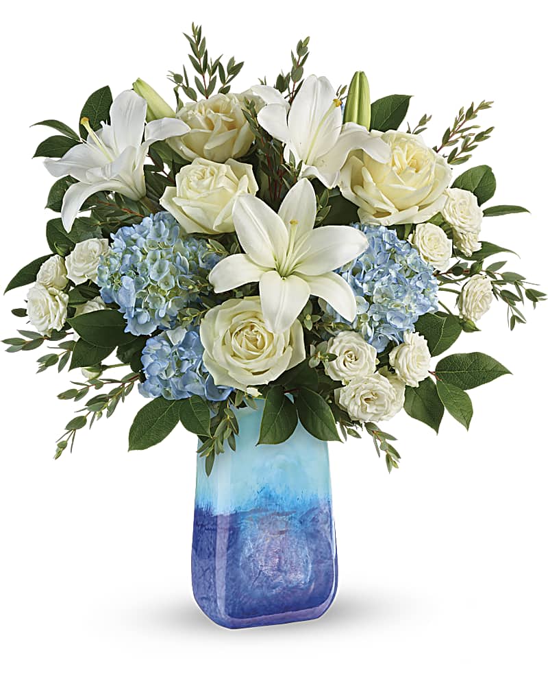 Teleflora's Ocean Sparkle Bouquet