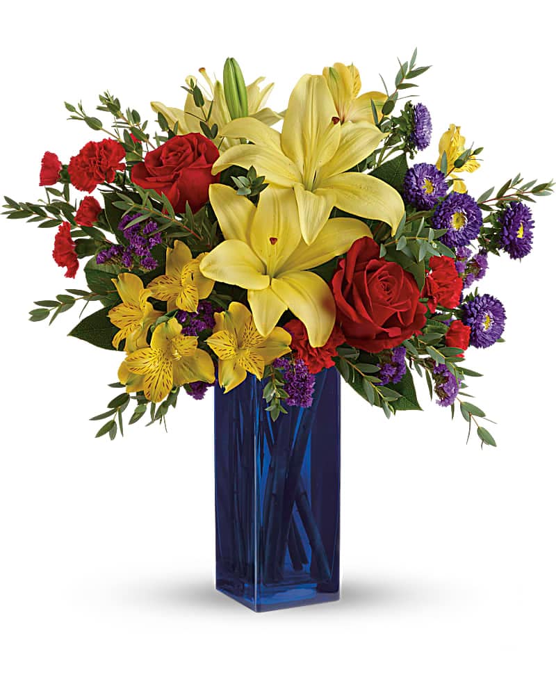 Teleflora's Flying Colors Bouquet