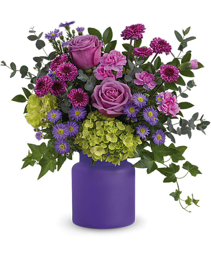 Teleflora's Amethyst Awe Bouquet