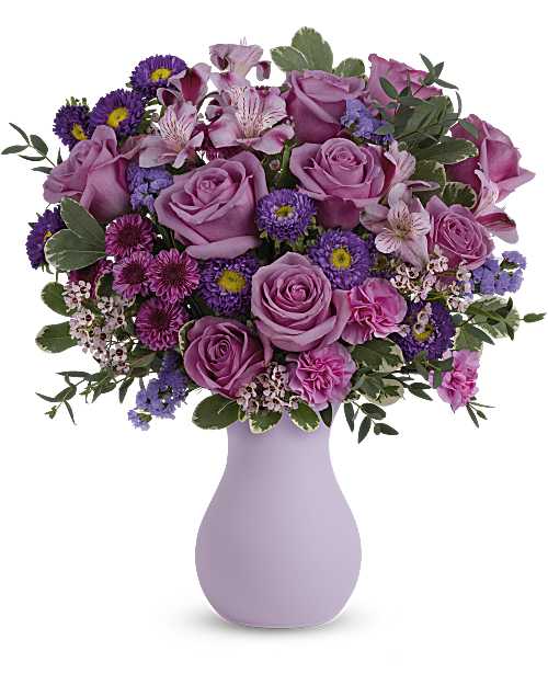 Teleflora's Prettiest Purple Bouquet