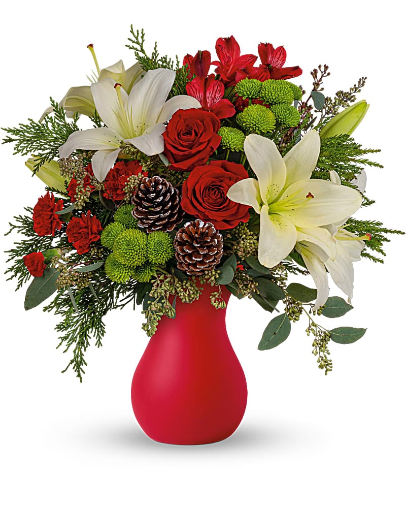 Teleflora's Yuletide Greetings Bouquet