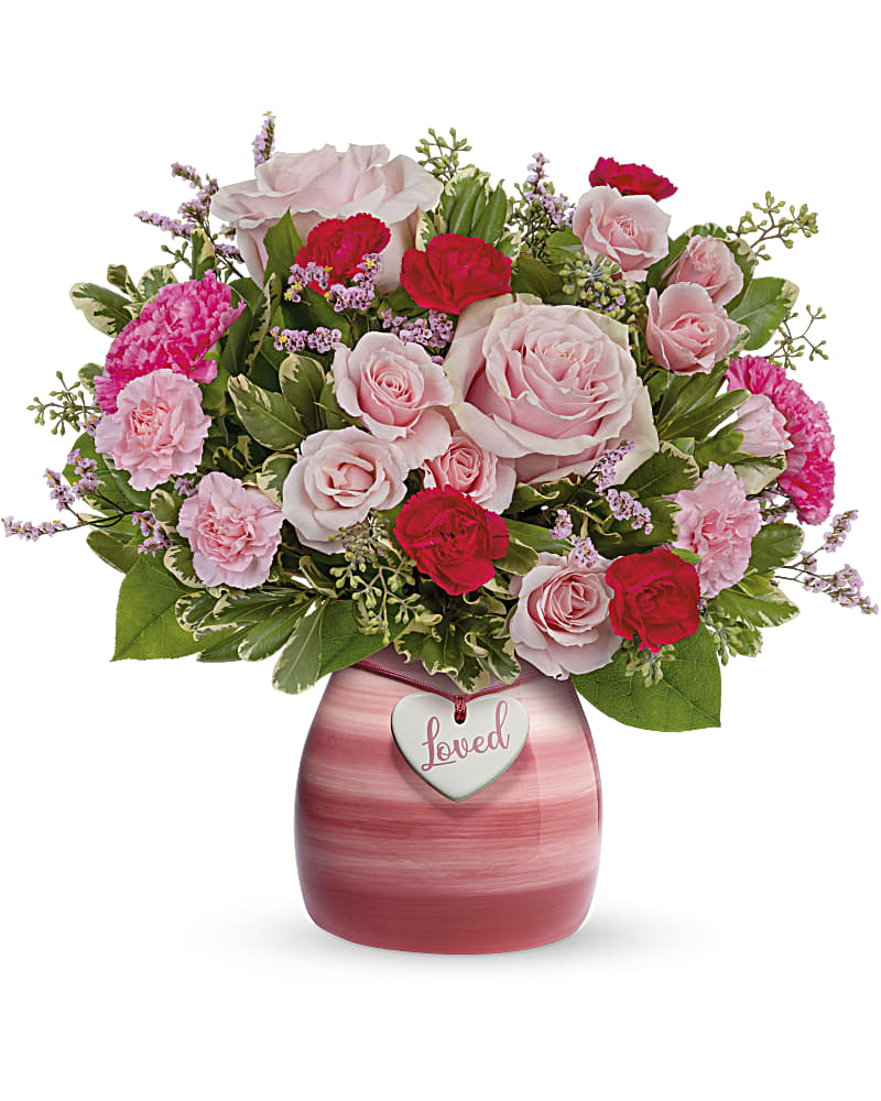 Teleflora's Pink Daydreams Bouquet