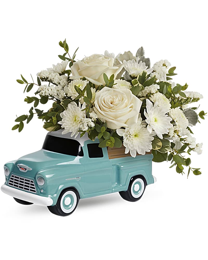 Teleflora's Classic Chevy Pickup Bouquet