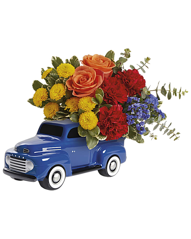 Teleflora's Ford Vintage Truck Bouquet