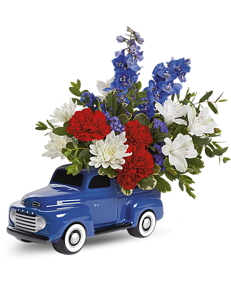 Teleflora's Heyday Ford Pickup Bouquet