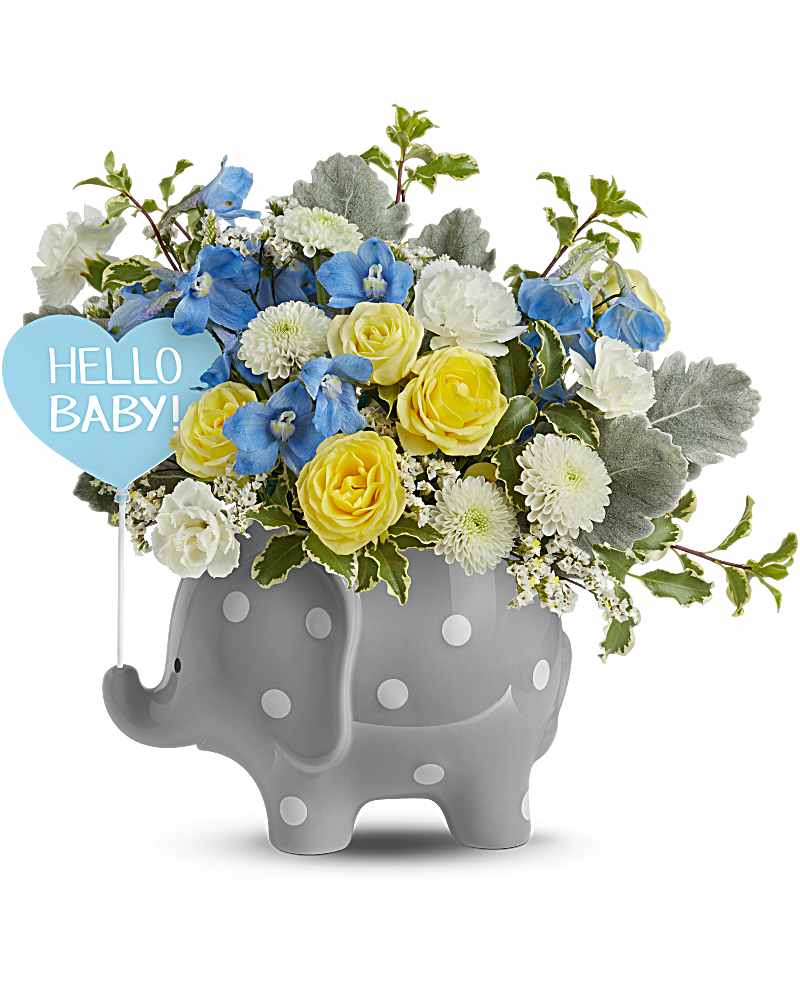 Teleflora's Dreamy Delight Bouquet Blue