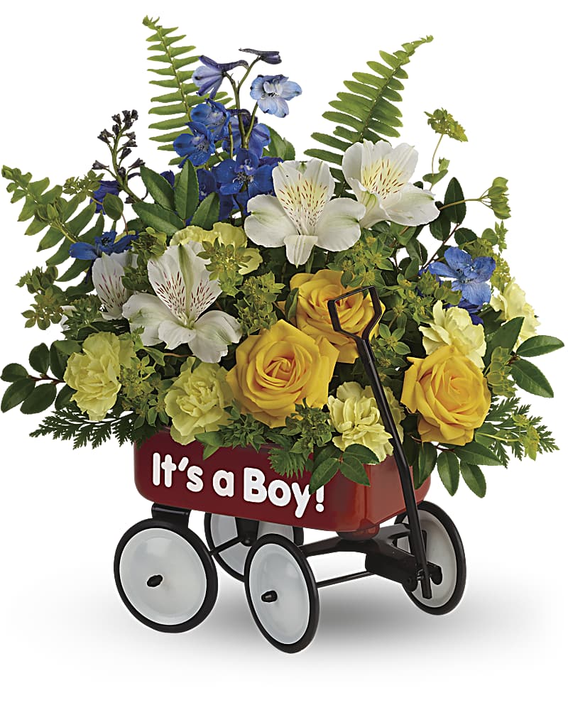 Teleflora's Sweet Little Wagon Bouquet