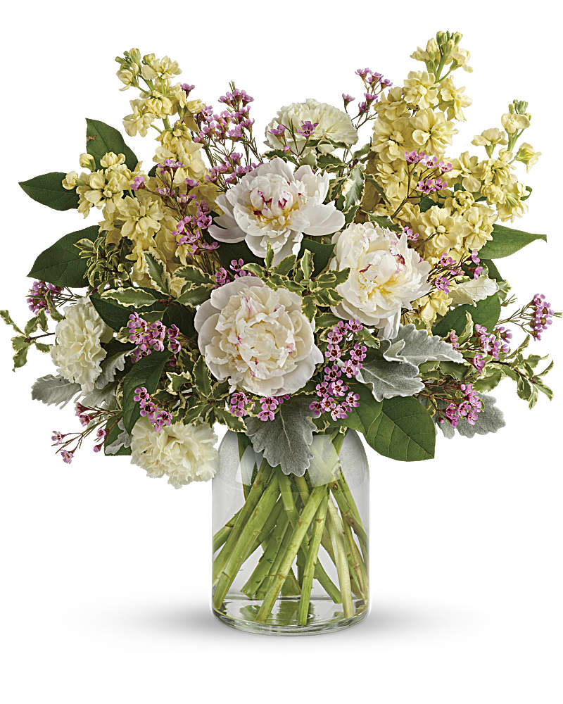 Serene Spring Peony Bouquet
