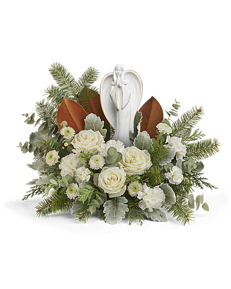Teleflora's Snowy Grace Bouquet