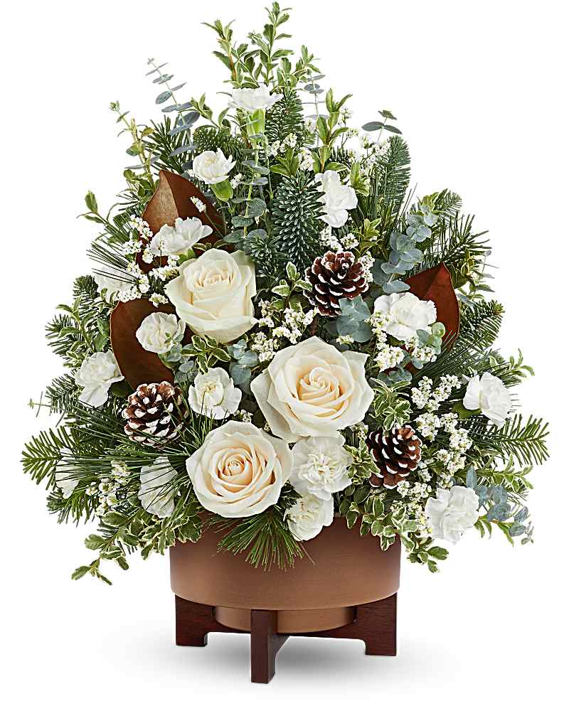 Teleflora's Alpine Snow Tree